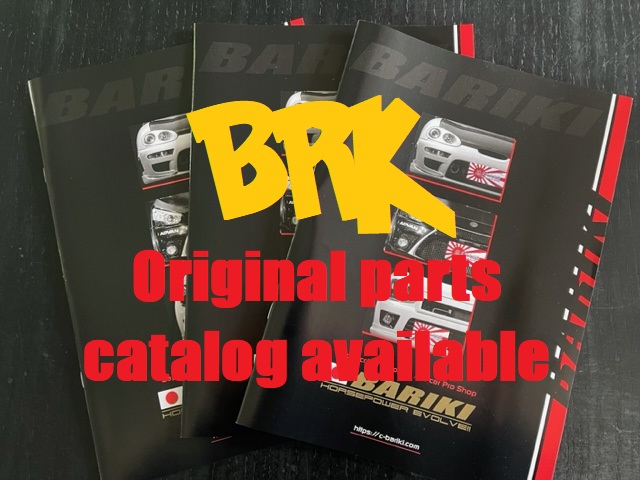 BARIKIオリジナルパーツカタログ出来ました♪