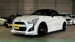 ダイハツ　コペン　ローブS　CVT  パール　カスタム　室内展示車