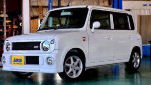 スズキ　アルトラパン　SSターボ　5速　白　室内展示車