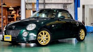ダイハツ　コペン　タンレザーエディション　4AT　グリーン　室内展示車