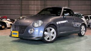 ダイハツ　コペン　アクティブトップGパッケージ　4AT　グレー　専門店整備済み　室内展示車