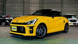 トヨタ　コペン　GRスポーツ　CVT　イエロー　専門店整備済み　室内展示車