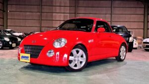 ダイハツ コペン 2ndアニバーサリーED 4AT レッド 専門店整備済み 室内展示車(鈴鹿)