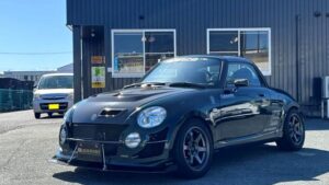 ダイハツ コペン アクティブトップ BARIKIデモカー 5MT グリーン 室内展示車(津)