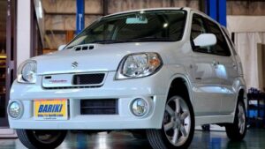 スズキ　Keiワークス　ベースグレード　5MT  パール(静岡)　専門店整備済み　室内展示車