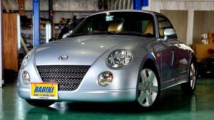 ダイハツ　コペン　アクティブトップ　5MT  シルバー(静岡)　専門店整備済み　室内展示車