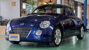 ダイハツ　コペン　アクティブトップ　5MT　ブルー（静岡）　専門店整備済み　室内展示車